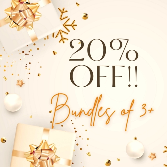 20% off of 3+ bundled items!!! - Picture 1 of 1